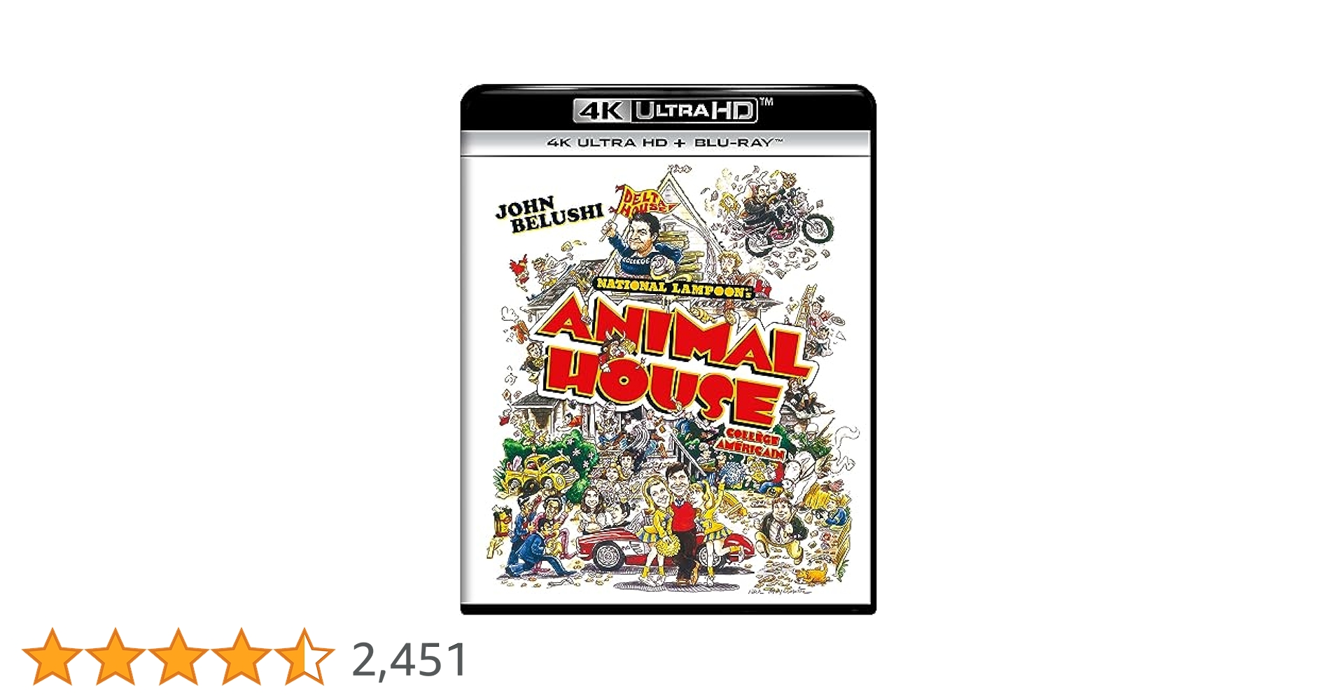 Universal National Lampoon Animal House 4K Ultra HD + Blu-ray